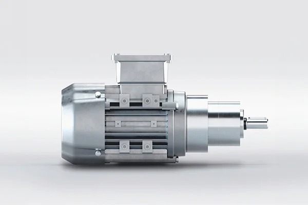 AC-Getriebemotor von b-drives mit Planetengetriebe