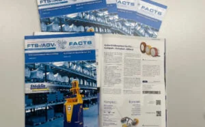 Magazinbeitrag über das b-drives eWheel für FTS und AGVs