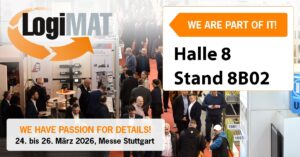 b-drives Messestand auf der LogiMAT 2026 in Stuttgart